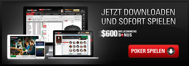 600 Dollar Willkommensbonus? Wo gibt's denn sowas? Bei Pokerstars natürlich! (Quelle: Pokerstars)